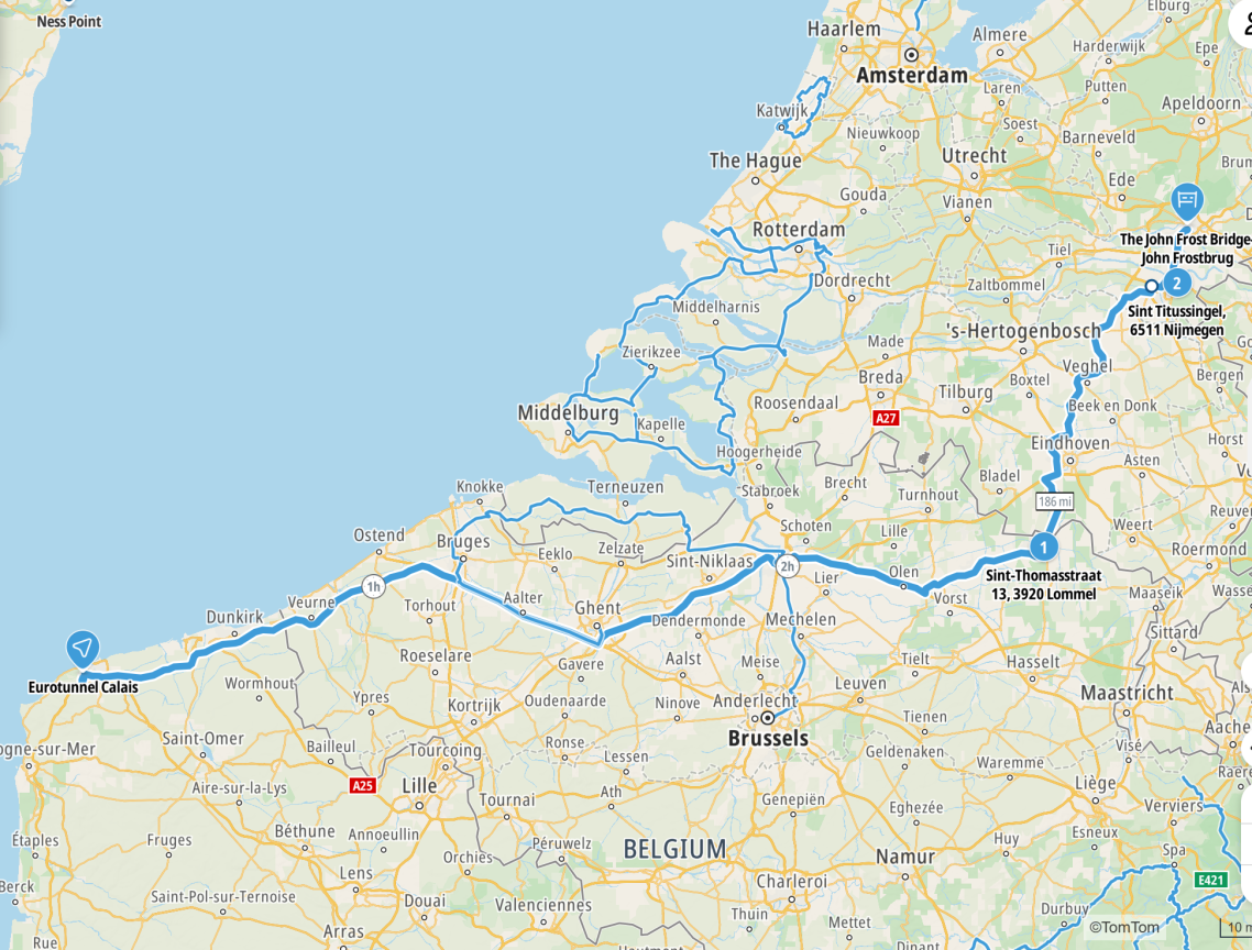 Tour Route Overview